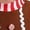 Brown-A, variant on Kids Gingerbread Dress for Girls Christmas Cookie Cosplay Gingerbread Man Dance Costume Tutu Dress Brown 6