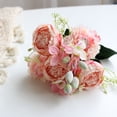 thumbnail image 3 of RBCKVXZ Five Artificial Flower Combinations Of Hydrangeas Peonies and Berries For Wedding and Home Decoration, 3 of 4
