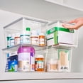 thumbnail image 4 of Clear Storage Bins with Lids Stackable - Large Plastic Containers for Pantry Organization and Storage - Perfect for kitchen Fridge Laundry Room Bathroom Garage Closet Cabinet Organizer -, 4 of 8