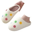 thumbnail image 3 of WOYY Women's Winter Slippers Cozy Warm Scuff House Slippers Comfortable Home Indoor Shoes, 3 of 8