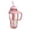 A004- Pink, variant on Green ICE CREAM Large Capacity Tumbler 1400ML (≈57oz) Portable Handle Straw Cup - with Built - in Straw, Leak - Proof Design, BPA - Free Material - for Daily Commute, Office Use, Outdoor Activities,