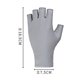 thumbnail image 3 of Guantes de medio dedo con protección ultravioleta para lámpara de manicura, deportes de conducción, 3 of 3