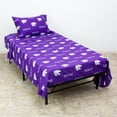 thumbnail image 6 of Kansas State Wildcats 100% Cotton Sheet Set Purple Queen, 6 of 6