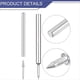 thumbnail image 4 of 500 Piezas de Clavos de Acero Al Carbono para Instalación Sin Costuras, Clavos Sin Costura con Rosca de Rodapié de Doble Cabeza, Marcado de Rodapiés, 4 of 5