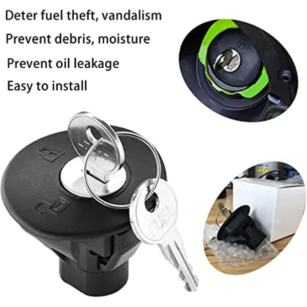 Locking Gas Cap with Key Fuel Cap for Ford Edge F150 Expedition Escape