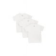 thumbnail image 2 of Hanes Men's Comfort Fit Ultra Soft Cotton White V-Neck Undershirts, 3 Pack, 2 of 4