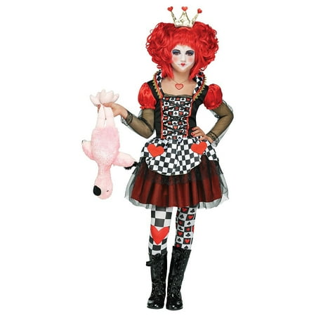 Queen of Hearts Child Costume - Medium