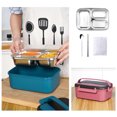 thumbnail image 5 of Infidev Bento Lunch Box for Adults Portable Stainless Steel Self-Heating Lunch Box, Insulation Box, Student Lunch Box, Outdoor Self-Heating Lunch Box, 5 of 6