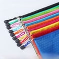 thumbnail image 4 of Bolsa de lona para archivos de oficina, bolsa de almacenamiento impermeable, bolsa con cremallera con patrón de fútbol, bolsa de archivo A4, 4 of 4