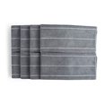 thumbnail image 5 of Microfiber Kitchen Towels - Super Absorbent, Soft and Thick Dish Towels, 8 Pack (Stripe Designed Grey Colors), 26 x 18 Inch (Grey), 5 of 5