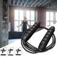 thumbnail image 2 of Rope Skipping Home Exercise Professional Skipping Rope Tangle-Free With Ball Bearings Rapid, 2 of 7