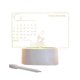 thumbnail image 2 of Luz De Noche Lámpara de acrílico DIY para dormitorio con bolígrafo, calendario, tablero, accesorios para el hogar (A) Likrtyny Para estrenar, 2 of 9