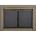 thumbnail image 1 of Pleasant Hearth CB-3302 Colby Glass Firescreen Sunlight Nickel - Large, 1 of 8