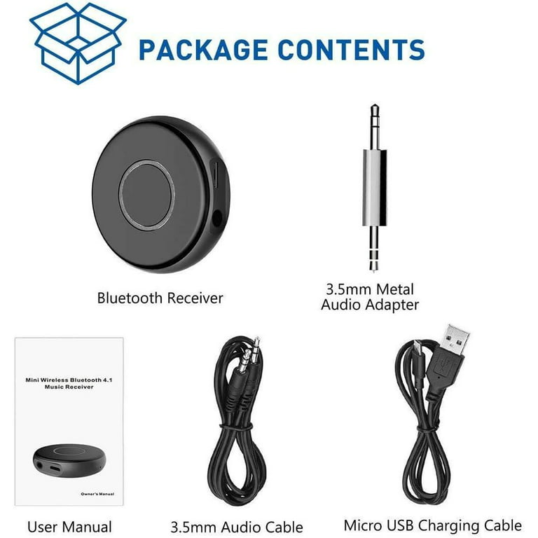 🚗 SONRU Bluetooth 5.0 Car Adapter – Newest Wireless Aux…