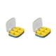 thumbnail image 1 of Advancent Caja de pastillas Contenedores de viaje portátiles Mini porta medicinas Diseño de compartimento A prueba de humedad Alta capacidad Type2 NO2, 1 of 6