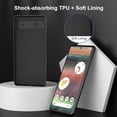 thumbnail image 5 of Case for Google Pixel 6a (2022) 6.1 Inches, Thin TPU Silicone Cover with Camera Protection Soft Interior Anti-Scratch Slim Fit Flexible Phone Case for Pixel 6a - Black, 5 of 13
