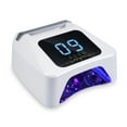 thumbnail image 1 of 72W UV LED Nail Lamp Quick Drying Gel Nail Dryer with 4 Timer Settings Smart IR Sensor Nail UV Light for Gel Polish Gel Curing Lamp for Toes Nails Compatible with All Gel Types, 1 of 7