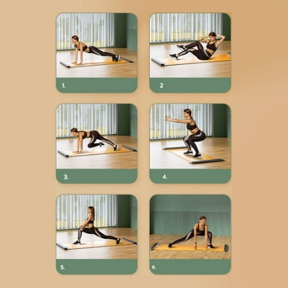 Fitness Sliding Board,Slide Board Non Slip Fitness Sliding Mat Home Gym Equipment Crafted with Care