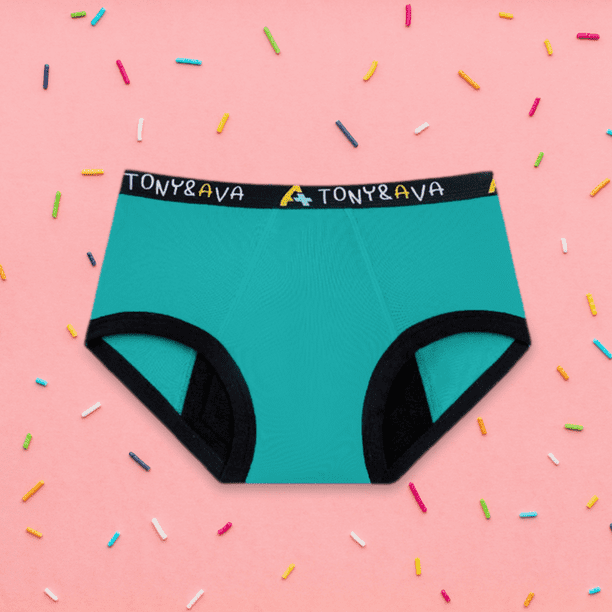 Tony & Ava Bikni Snug Fit Underwear for Girls, Highly Absorbent Potty