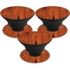 MightySkins POSOCK-Knotty Wood Skin Decal Wrap for Pop Sockets Sticker - Pack of 3 - Knotty Wood