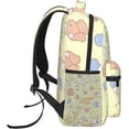 thumbnail image 3 of Cinnamoroll Eat Strawberry Backpack Cinnamoroll Cartoon Cute Character Laptop Backpack Lightweight Travel Backpack For Work Sport Hiking With Keychain, 3 of 5