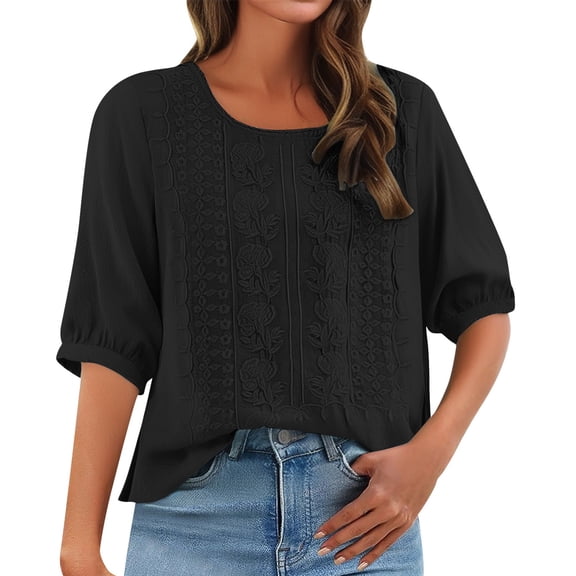 Shirts For Women Fashionable Casual Solid Color Pleated Cotton And Linen Tops Shirts And T Shirts Long Sleeve Shirts For Women