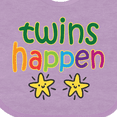 thumbnail image 4 of Inktastic Twins Happen Baby Gift Boys or Girls Baby Bib, 4 of 4