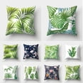 thumbnail image 3 of Ludlz Fresh Monstera Leaves Flower Throw Pillow Case Cushion Cover Sofa Bed Decor, 3 of 8
