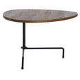 thumbnail image 2 of SAFAVIEH Berlin Guitar Pick Tripod Coffee Table, Walnut, 2 of 11
