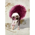 thumbnail image 3 of Rizzardi, Teo 18x24 Black Modern Framed Museum Art Print Titled - Purple Ballerina, 3 of 5