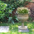 thumbnail image 7 of WORTH 18.5" H. Metal Urn Planters - Bronze Classic Antique Iron Plant Pots - Decorative Rustic Flower Pots for Outdoor Use - Traditional Urn Planter for Garden, Patio, Front Porch, 7 of 7
