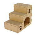thumbnail image 2 of Escalera de escalera para perros de mascotas, escalera de gato, escalera portátil de perros, paso para perros para autos de sofá cama perros mayores, 2 of 9
