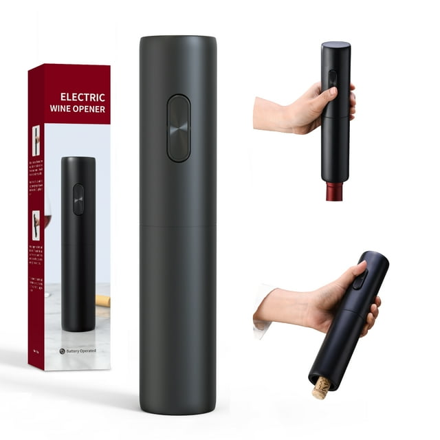 ANNIVERS Electric Wine Bottle Opener Automatic Corkscrew, Ouvre Bouteille Électrique Tire Bouchon