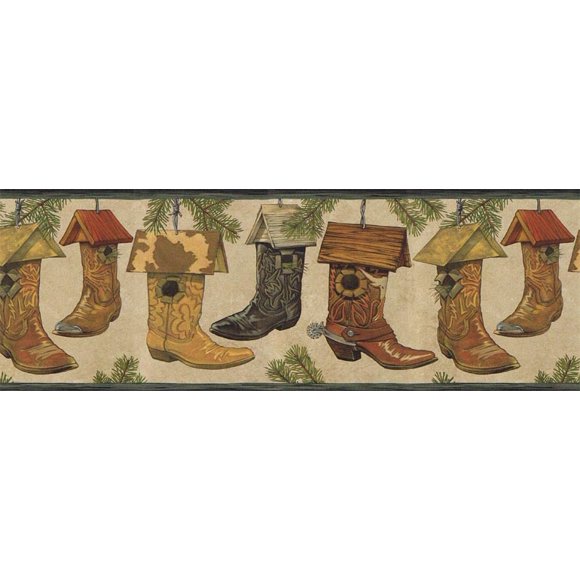 Bordure de Papier Peint Birds House EL49045B