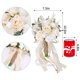 thumbnail image 2 of Ramos de boda CEWOR con rosas artificiales para novia y dama de honor, 2 of 7