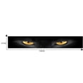 thumbnail image 3 of Jinsinto 3pcs Car Sticker,Car Front Windshield Sticker, Rear Block Sunshade Sticker Decoration 3D Stereoscopic Cat Eye Car Sticker Car Decoration Stickers, 3 of 5