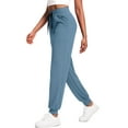 thumbnail image 5 of Cadmus Womens 29'' Sweatpants with Pockets Lounge Comfy Drawstring Athletic Running Workout Joggers, Petite/Regular, 5 of 8