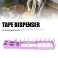 thumbnail image 3 of 18 Strip Desktop Tape Dispenser, Extendable Tape Dispenser for Packaging with 2 Rolls, Multi Roll Ribbon Cutting Machine for Packaging Orders, Crafting, Present Wrapping, 3 of 7