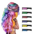 thumbnail image 1 of Hair Chalk Comb Temporary DIY Hair Color For Girls Kids 26-27s, 1 of 5