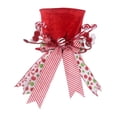 thumbnail image 1 of Adorno navideño para la parte superior del árbol de Navidad, gorro de lentejuelas, manualidades artísticas, decoración DIY para Estilo A, 1 of 9