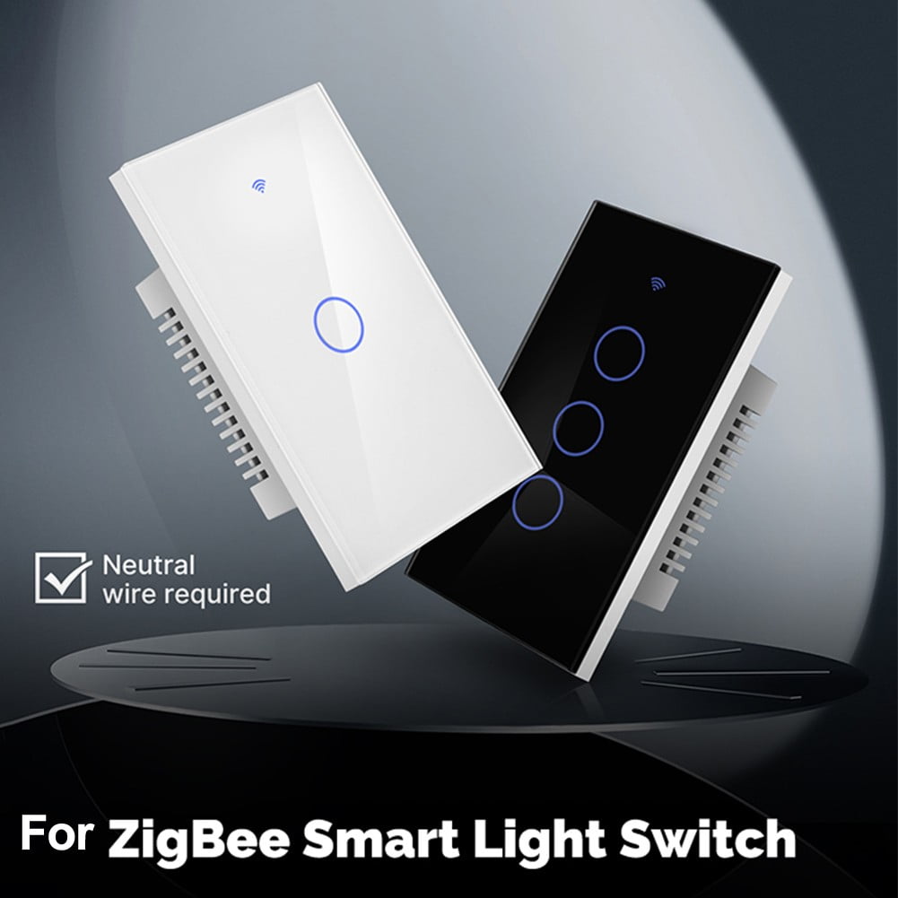 Wireless For zigbee Touch Switch with App Control and Custom Scheduling