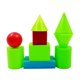 thumbnail image 1 of Juego de bloques de formas geométricas 3D de 9 piezas, juego de modelos de formas geométricas, cilindro de cubo manipulador, juguete educativo para, 1 of 8