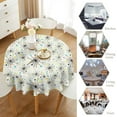 thumbnail image 5 of Mid Century Modern Tablecloth Dining Wipeable Table Cloth Cover for Holiday Home Picnic Party Wedding Buffet Parties Camping 60"", 5 of 6