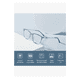thumbnail image 3 of Gafas de Computadora Lente Antireflejantes Modelo Plata, 3 of 4