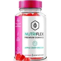 Nutriflex Keto ACV Gummies, Official Nutri Flex Keto ACV Supplement, All Natural Apple Cider Vinegar, Keto Plus ACV, Premium Vitamin Reviews (60 Gummies)