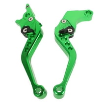 2 Pcs Motorcycle Brake Clutch Lever Covers Front Master Cylinder Green