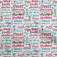 thumbnail image 1 of oneOone Silk Tabby Dusty Teal Green Fabric Text Sewing Material Print Fabric By The Yard 42 Inch Wide, 1 of 6