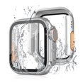 thumbnail image 4 of [Plata] Adecuado para Apple Watch 987654SE Estuche Protector Apariencia Segunda A Ultra2 Estuche Impermeable 40/41/44/45 Mm (plateado 41 Mm), 4 of 9