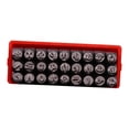 thumbnail image 3 of Set de sellos de metal Professional Steel Alphabet Stamp Set para marcas de impresión Letras minúsculas, 3 of 8