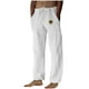 thumbnail image 2 of Pantalones largos para hombre, moda, estampados, casuales, cintura elástica con bolsillo, pantalones deportivos, pantalones de poliéster para hombre., 2 of 4